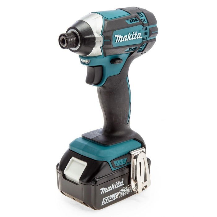 Makita DLX2131TJ 18V LXT DHP482 Combi Drill & DTD152 Impact Driver Twin Pack (2 x 5.0Ah Batteries)