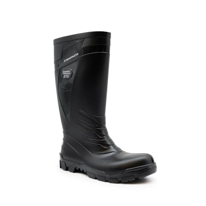 Swampmaster Titan S5 Safety PVC Wellington Black