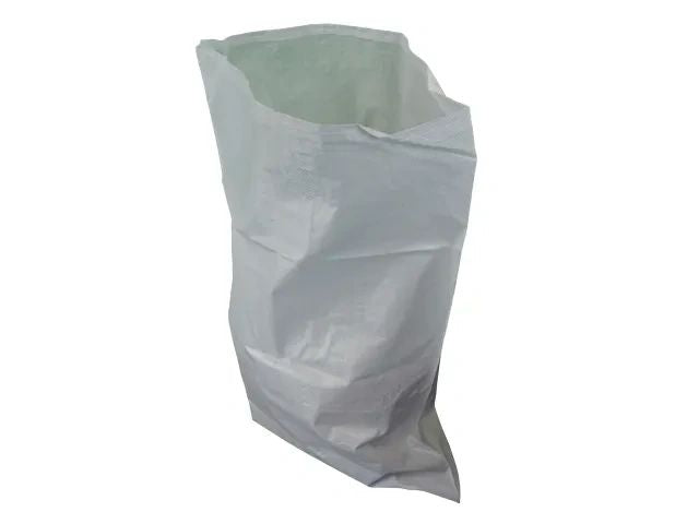 Woven White Rubble Sacks (Pack 5)