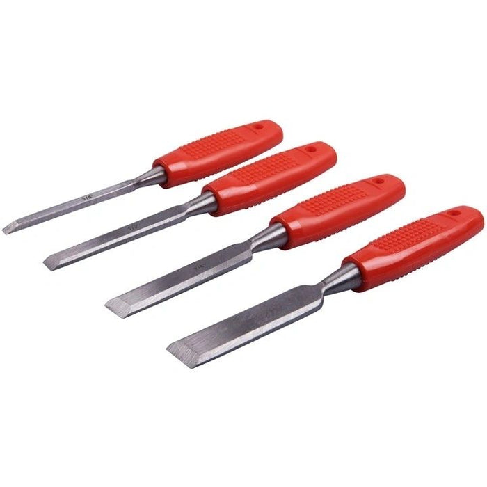 4 Piece wood chisel set