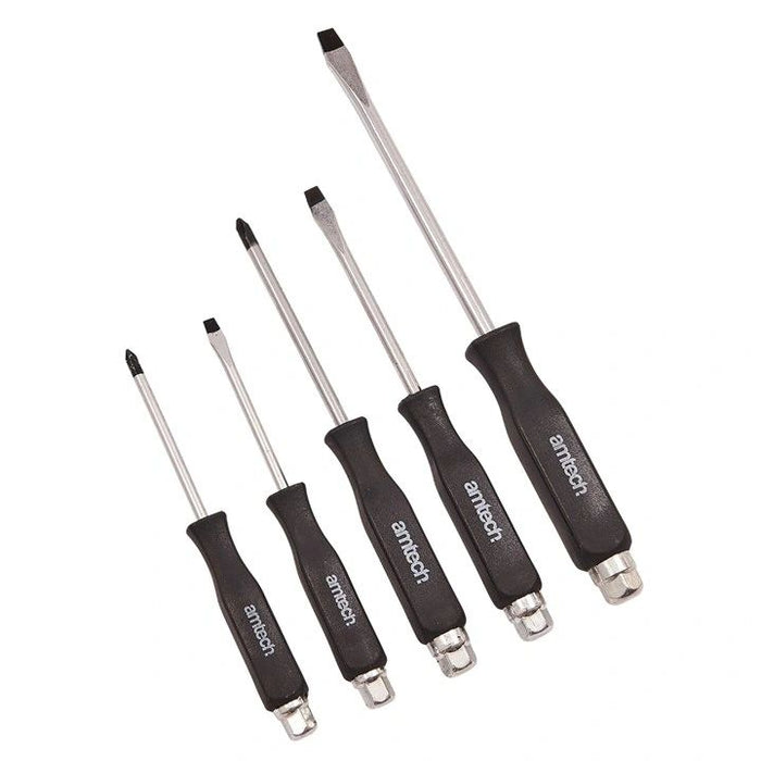 5 Piece go-thru screwdriver set