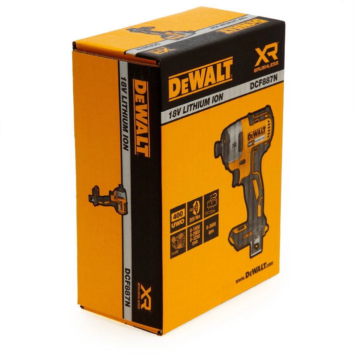 Dewalt DCF887N 18V XR Brushless Impact Driver (Body Only)