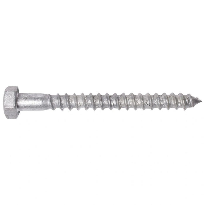 6 X 80MM GALV HEX COACHSCREW - Box of 200