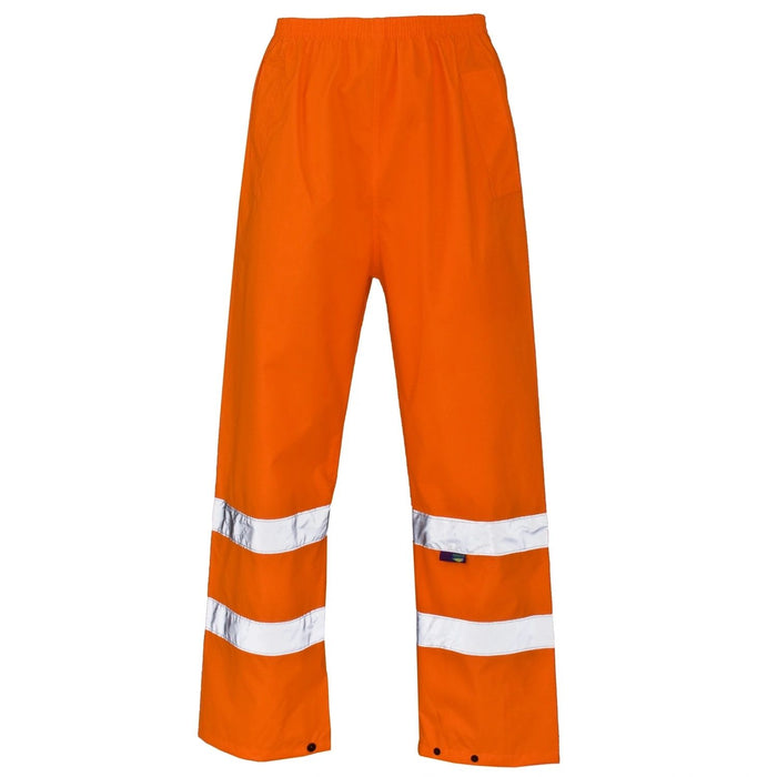 HV Overtrousers 300D Oxford PU Orange Ankle band