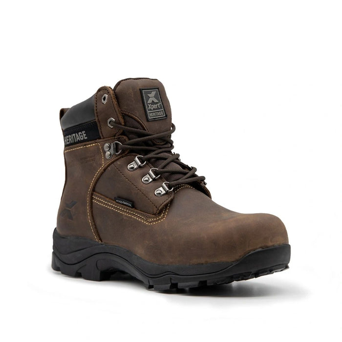 Xpert Heritage Legend S3 Safety Boots Brown