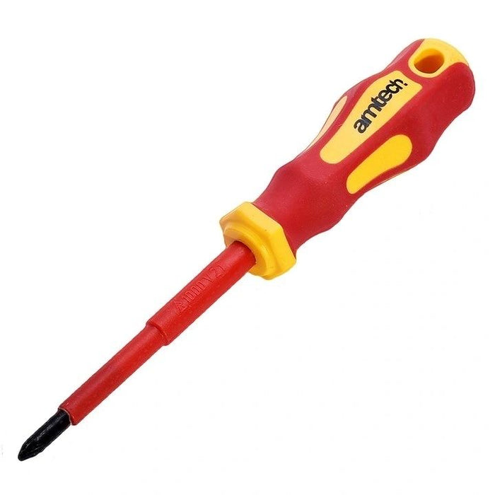 80mm Pozidriv™ VDE™ 1000V electrical screwdriver with PZ 1 tip