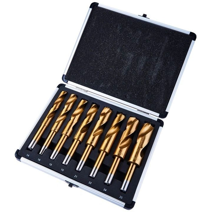 8 Piece 13mm (1/2″) HSS (high speed steel) blacksmith’s drill bit set