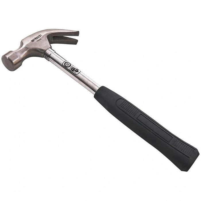 16oz (450g) Polished claw hammer with steel shaft