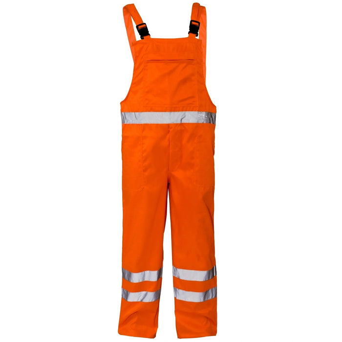 Hi Vis BIB & BRACE TROUSER ORANGE EN471 C2 GO/RT 3279