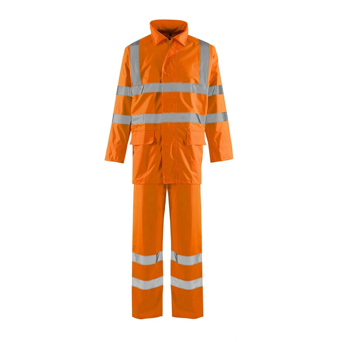 Hi Vis Lite Rainsuit- Orange