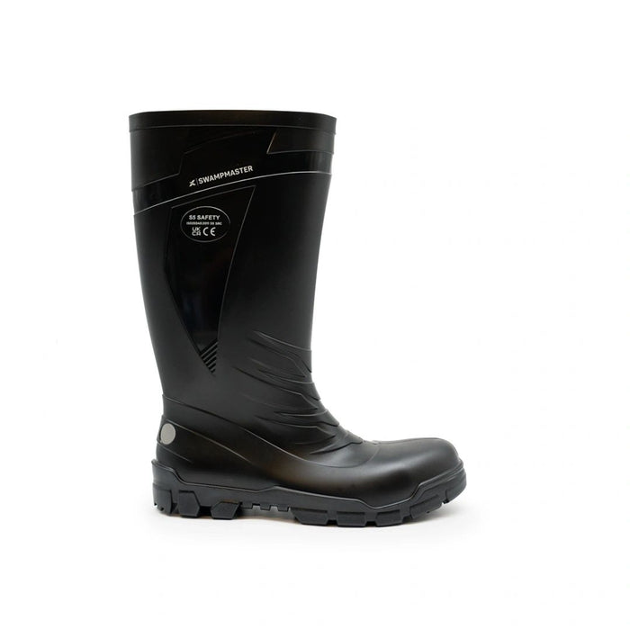 Swampmaster Titan S5 Safety PVC Wellington Black