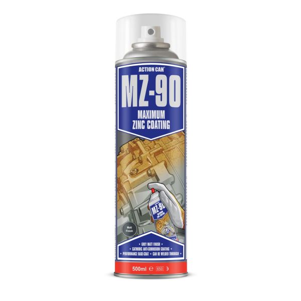 Action Can MZ-90 Maximum Zinc Coating 500ml