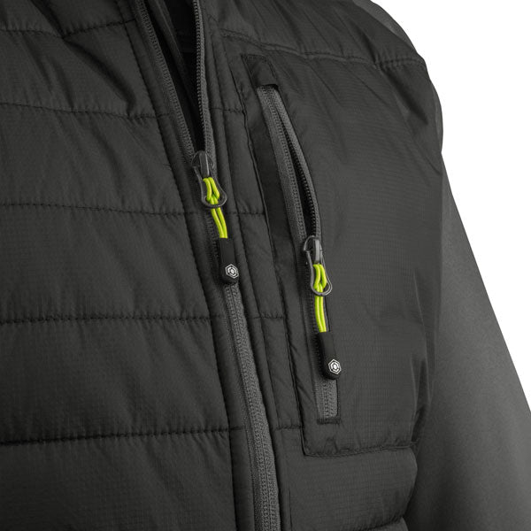 FLEX WORKWEAR PADDED JACKET BLK/GRY