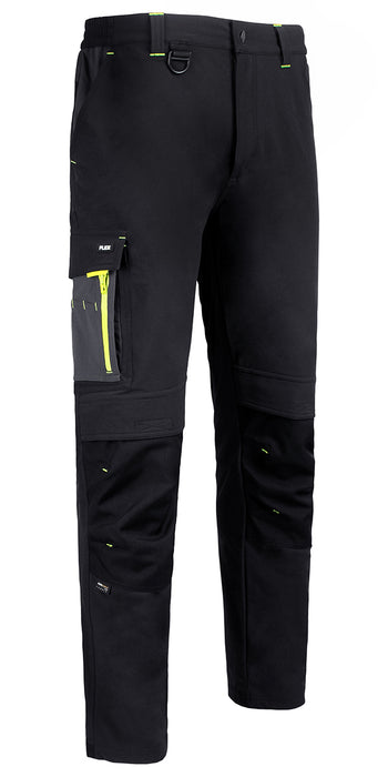 FLEX WORKWEAR TROUSER TWO-TONE BL GY