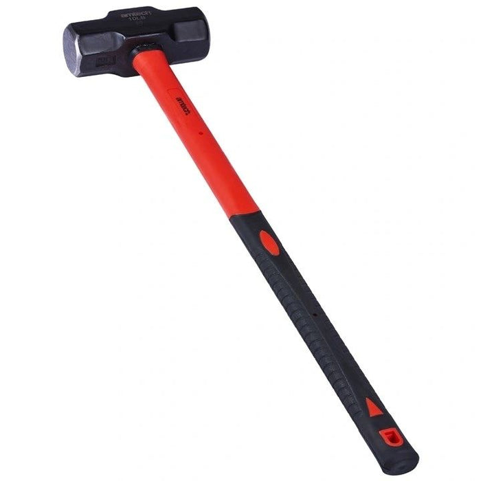 4.5kg (10lb) Sledge hammer with long fibreglass shaft