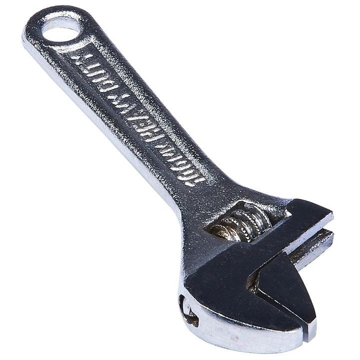 100mm (4")Adjustable wrench with 15mm (1/2") jaw opening