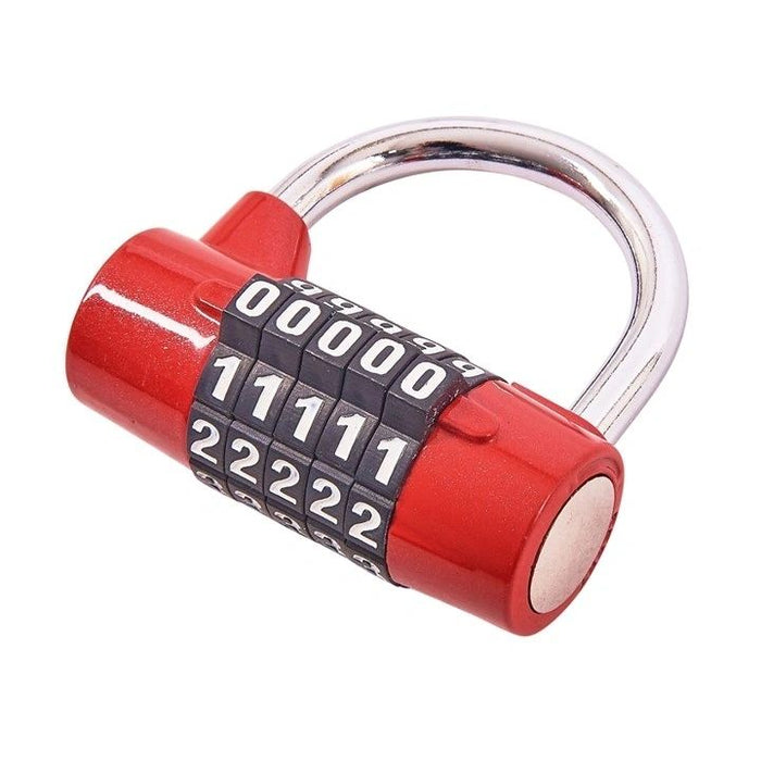 5 Digit zinc combination padlock