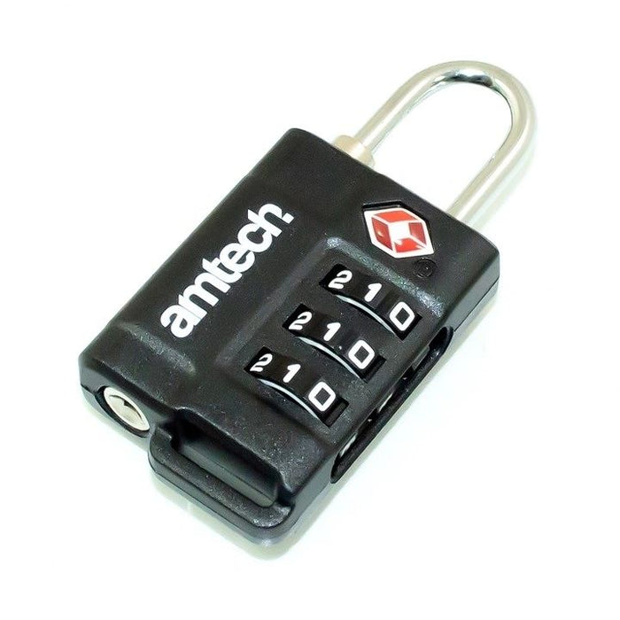 TSA-Approved combination travel padlock