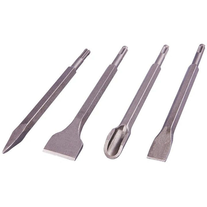 4 Piece SDS chisel set