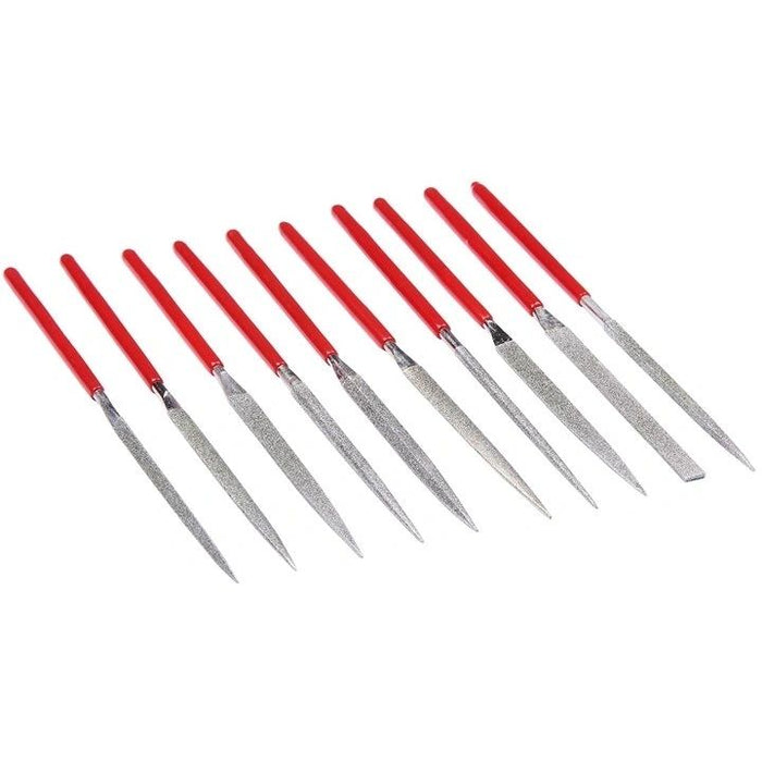 10 Piece diamond needle file set