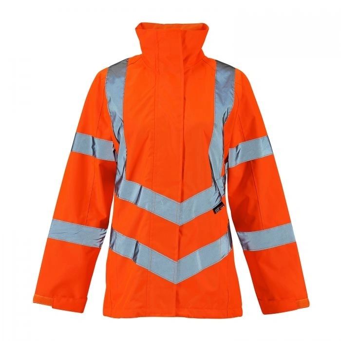 Ladies HV Sophia Lightweight Jacket - Orange