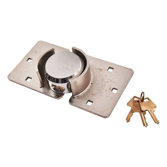 73mm Shackleless round padlock with hasp