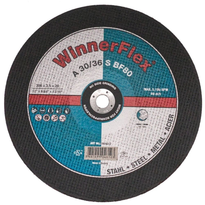 Flat Metal Cutt Disc 300 X 3.5 X 20mm (Winnerflex)