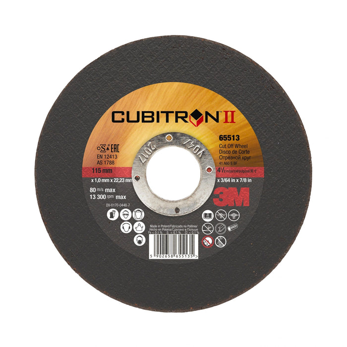 3m Cubitron II Cut Off Disc 115x1x22mm