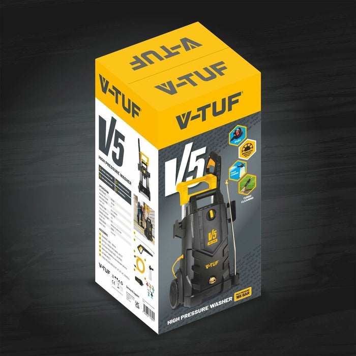 V-TUF V5 X2 Pressure Washer 165Bar (240V)