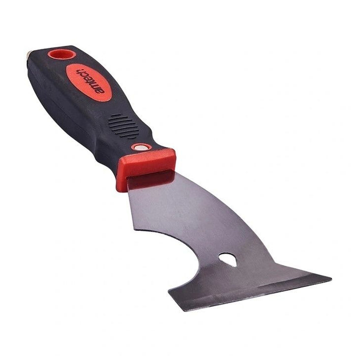 6-in-1 scraper with soft grip handle