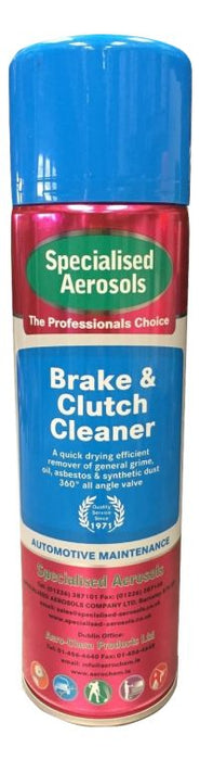 Heavy Duty Brake & Clutch Cleaner - 500ml