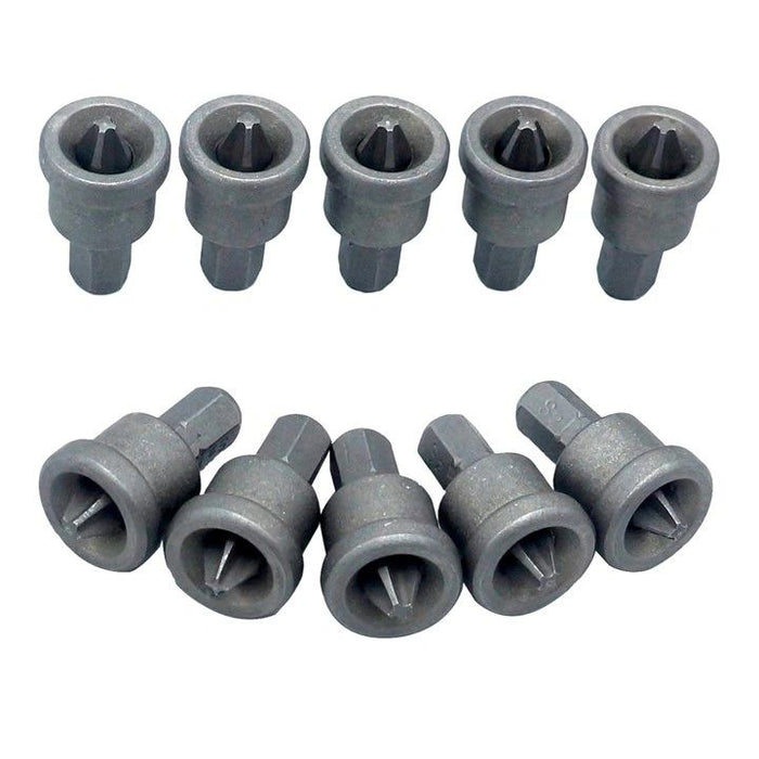 10 Piece drywall screw adaptor set