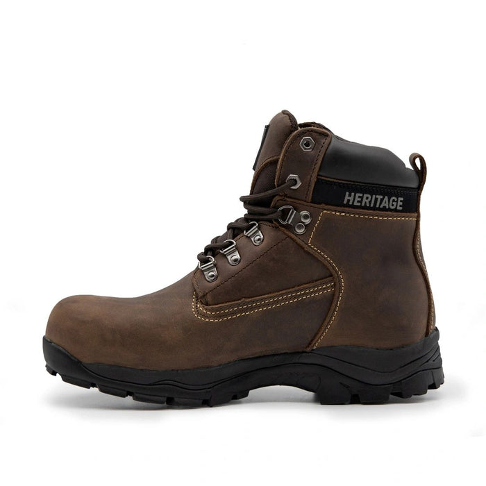 Xpert Heritage Legend S3 Safety Boots Brown