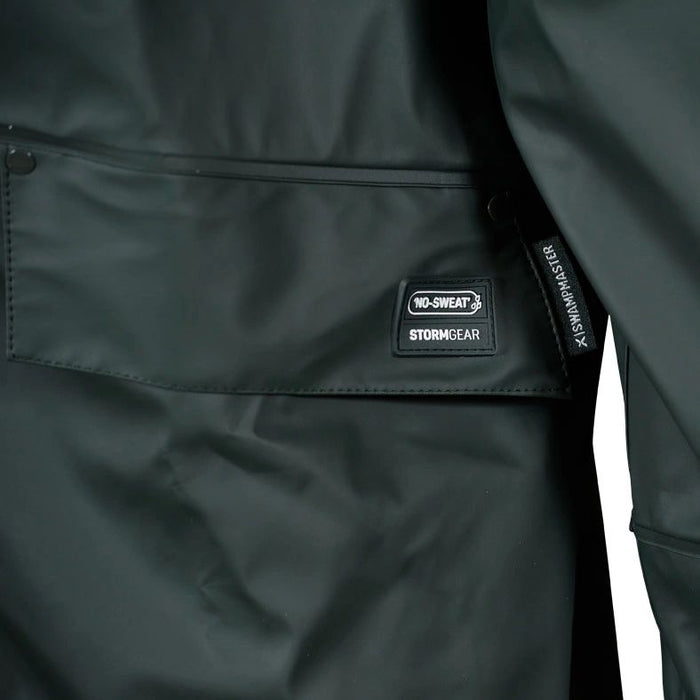 Swampmaster No-Sweat Stormgear Waterproof Jacket Green